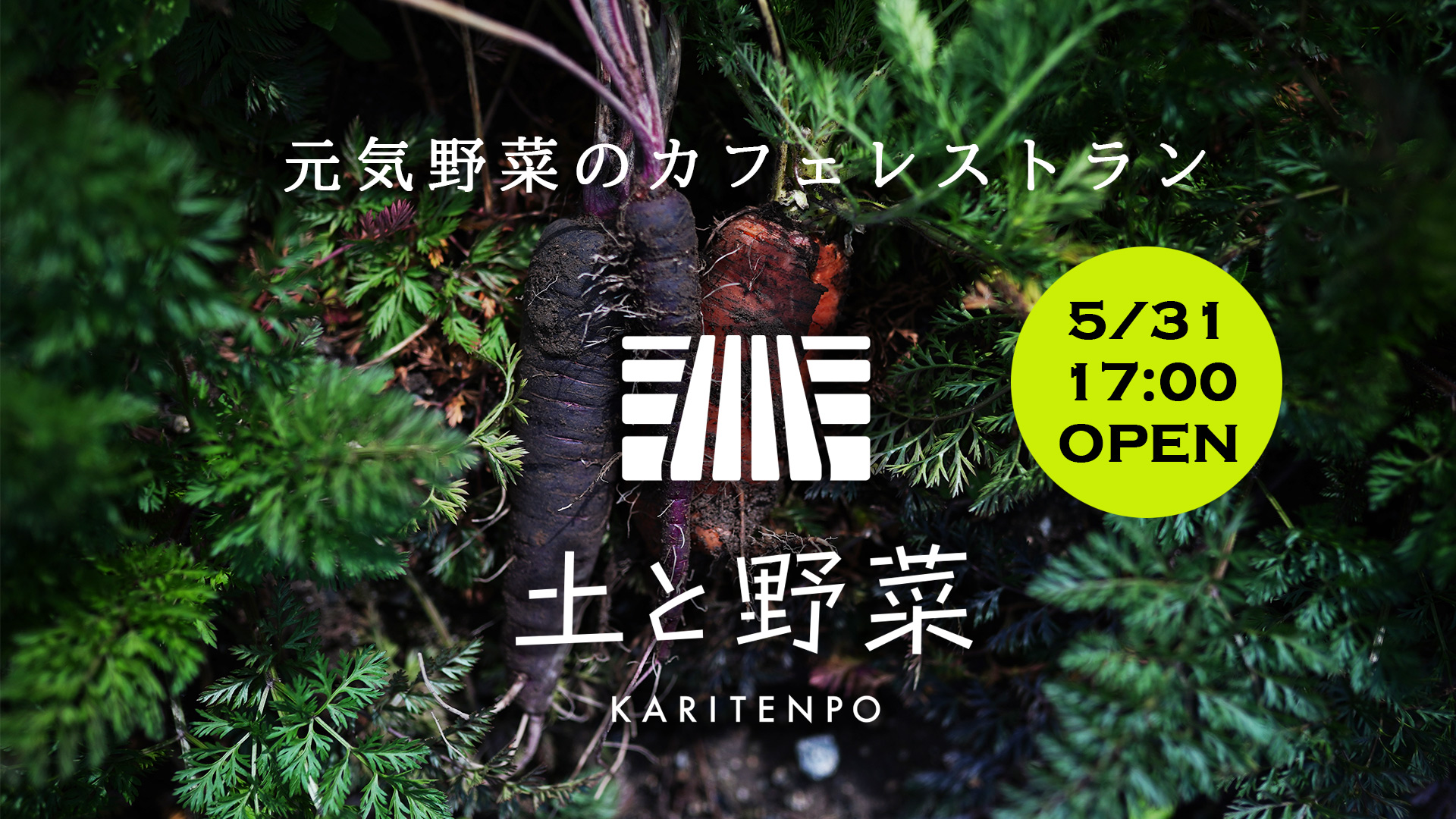 You are currently viewing 元気野菜のカフェレストラン [土と野菜 KARITENPO] 京都にOPEN!!